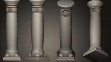 Columns (KL_0084) 3D model for CNC machine